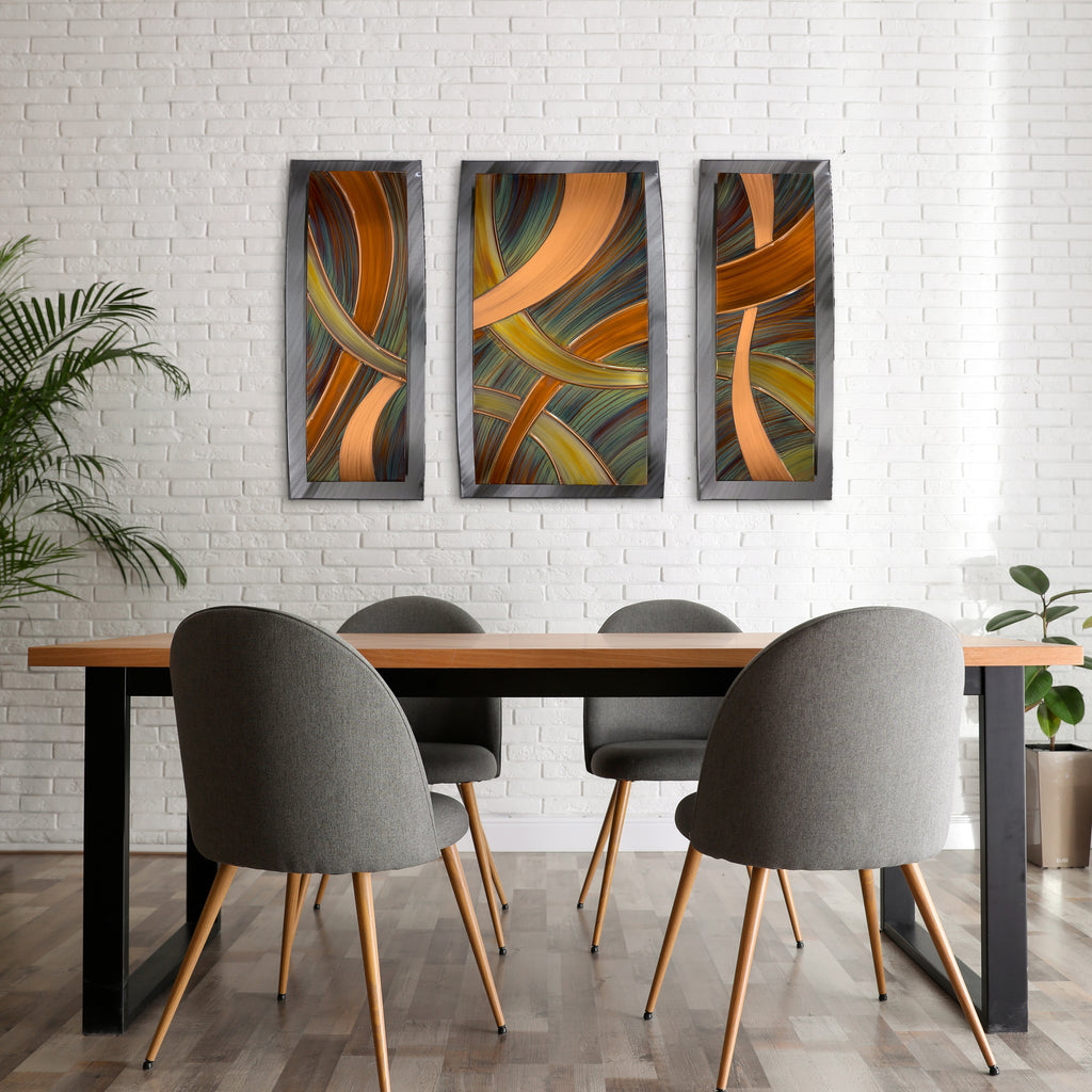 Flamed Copper Art: Affordable Luxury for Your Home | Studio G7