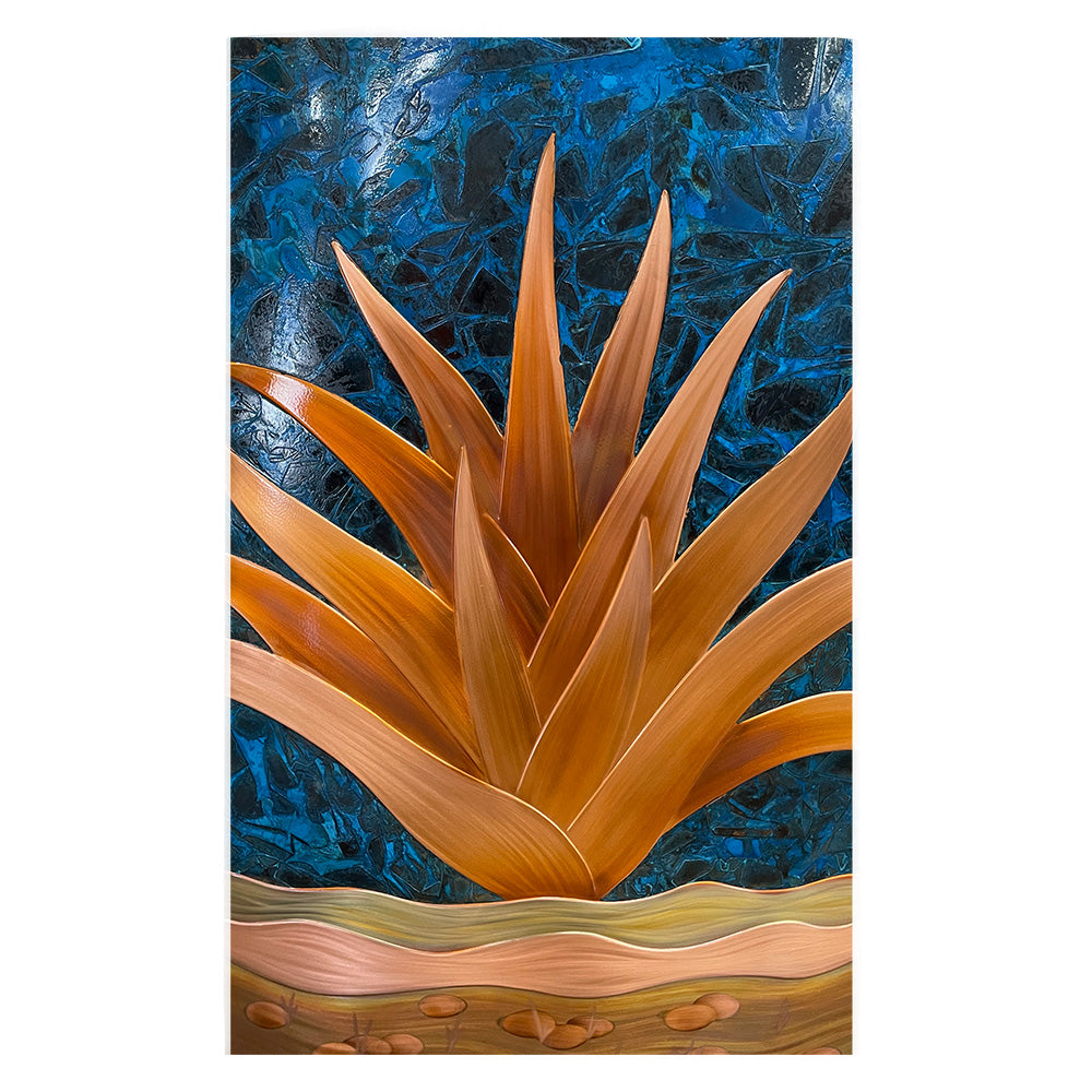 agave painting Copper Art – Agave – Studio G7